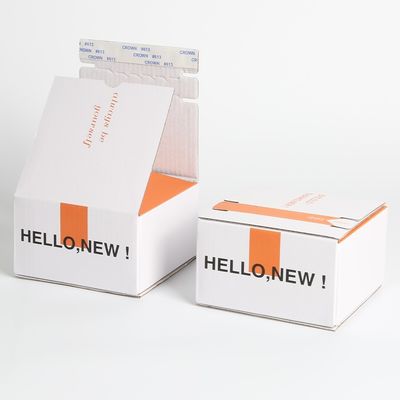 Почтовый ящик настраиваемый квадратный упаковочный ящик с легко открываемым резьбой для нажима на ногти