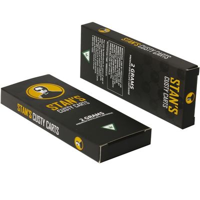 Коробка для хранения подарков с черной упаковкой с двумя концами и цветной стеклянной бутылкой на заказ