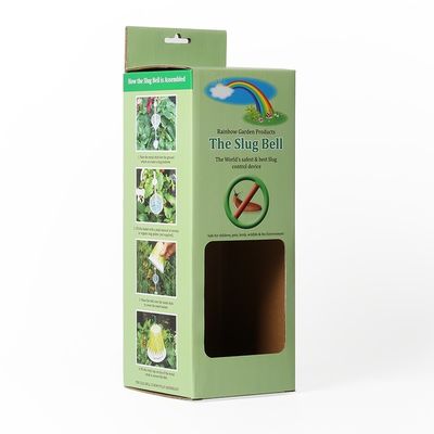 Конфигурационная упаковка коробки для игрушек из цветного картона с окном и легко висящей ручкой