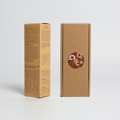 Специальное логотип печатается из ремесленной бумаги Tuck End Packaging для экологически чистой индивидуальной толщины