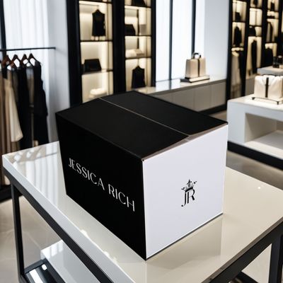 Напечатанный логотип на заказ Пакетные коробки для парфюмерии