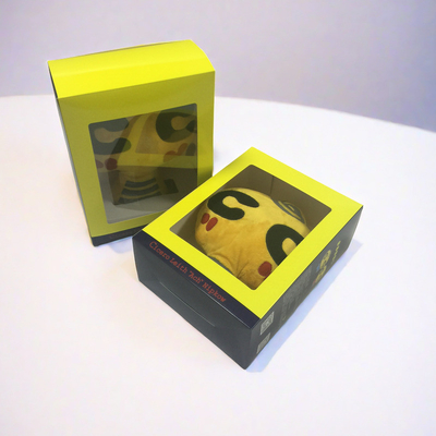 CMYK 4 цвета офсетная печать Обратная коробка с окном и магнитным закрытием клапана